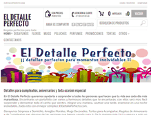 Tablet Screenshot of eldetalleperfecto.com